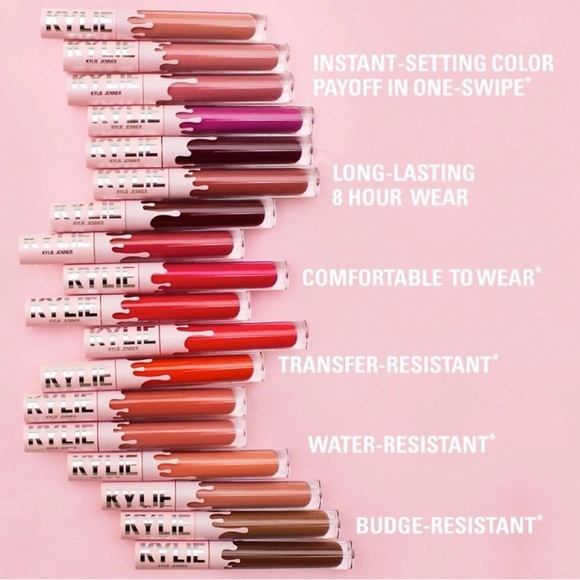 Kylie Velvet Liquid Lipstick & Lip Liner Set 👄 in the shade "𝙱𝙰𝚁𝙴" - Picture 5 of 6